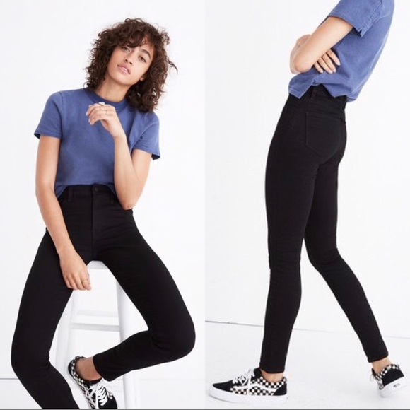Madewell Denim - Madewell Roadtripper Black Skinny Jeans
